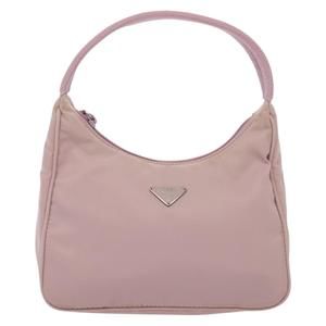 Prada Re-edition Pink NYLON clutch